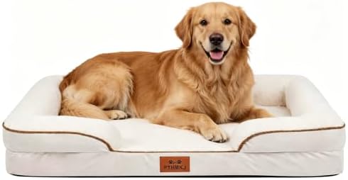 Orthopedic Extra Large Dog Bed, Memory Foam XL Dog Bed Couch, 44" L