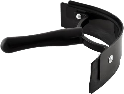 Jeffers Sweat & Water Squeegee for Horses & Livestock – Rubber Blade, Black