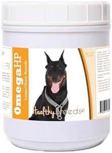 Healthy Breeds Beauceron Omega HP Fatty Acid Skin and Coat Support Soft Chews 90 Count