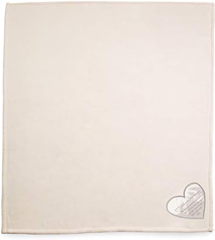Pavilion Gift Company - 25th Soft Royal Plush Blanket 50x60 Inch