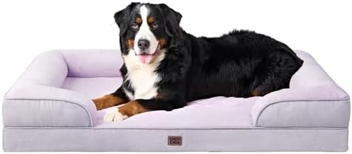 EHEYCIGA Orthopedic XXL Dog Bed, Waterproof Washable XL Big Pet Bed 52"