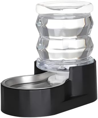 RIZZARI 4L Gravity Cat Water Dispenser: Filtered Hydration for Indoor Cats