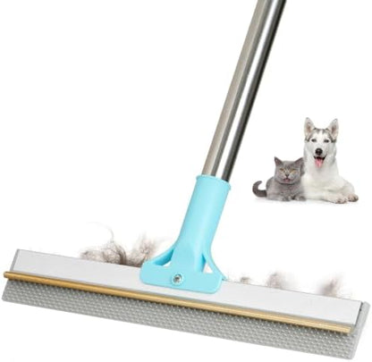 Carpet Rake for Pet Hair Removal Tool,Reusable Hair Remover Broom