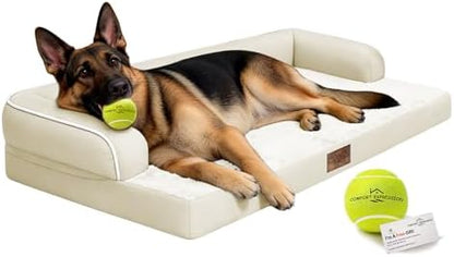 Comfort Expression Orthopedic Waterproof Jumbo Dog Bed for Giant Dogs