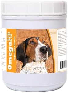 Healthy Breeds Treeing Walker Coonhound Omega HP Fatty Acid Skin and Coat Support Soft Chews 90 Count