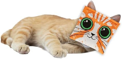 Blue Q Catnip - Cute Cat Toys for Biting w/Funny Graphics - First Bong Rip