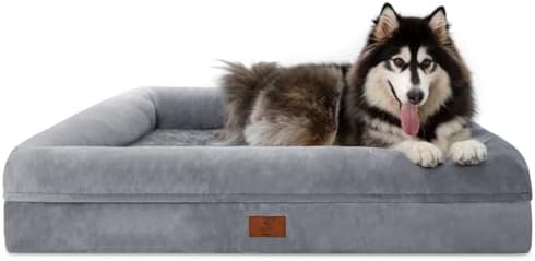 XL Orthopedic Waterproof Dog Bed for Extra Large Size Dogs
