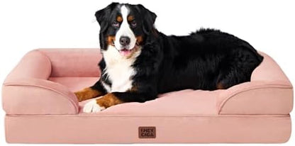 EHEYCIGA Orthopedic XXL Dog Bed, Waterproof Washable XL Big Pet Bed 52"