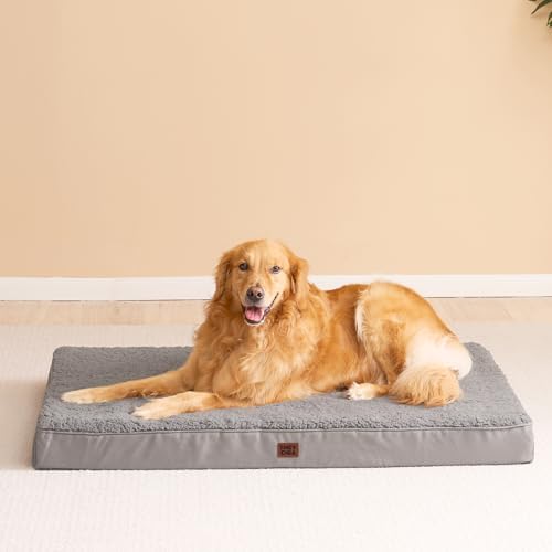EHEYCIGA Orthopedic Dog Bed Medium with Removable Washable Cover,30x20