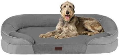 Orthopedic Waterproof XXX-Large Dog Bed Sofa, Gel Memory Foam, 53"
