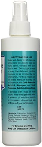 Davis Pramoxine Anti-Itch Spray for Dogs & Cats – Helps Relieve Itching, Irritated Skin, Hot Spots, Insect Bites & Allergies – Soothing Oatmeal Formula, 8 oz