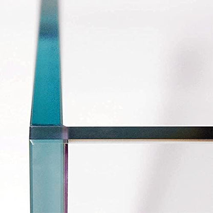 Allcolor Low Iron Glass Ultra Clear Rimless Aquarium Tank (7Gal)
