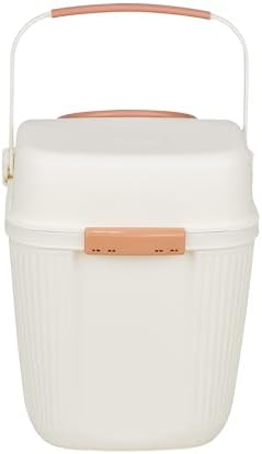 Harry Barker Lightweight Airtight Pet Food Storage Container, Eco-Friendly Recycled Plastic with Easy-Access Lid, Holds up to 25 lb Dry Dog or Cat Food