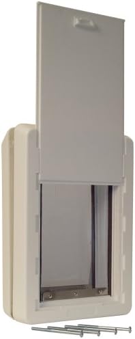 IDEAL PET PRODUCTS Since 1979 Perfect Pet The All-Weather Energy Efficient Dog Door, Medium, 7.25" x 13" Flap Size