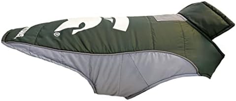 Pets First Collegiate Michigan State Spartans Puffer Vest for Dogs & Cats. Size Small. Warm, Cozy, and Waterproof Dog Coat, for Small and Large Dogs/Cats.