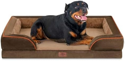 Comfort Expression Waterproof Orthopedic Dog Beds for Extra Large Dog
