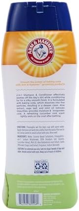 Arm & Hammer 2-in-1 Dog Shampoo and Conditioner, Cucumber Mint, 20 Fl Oz