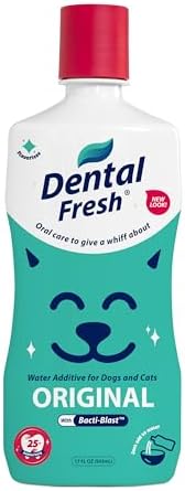 Dental Fresh Water Additive for Dogs & Cats, Flavorless, 17 fl oz