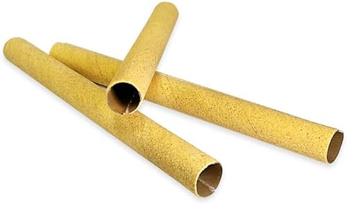 S&X Sanded Perch Covers for Parakeets, Lovebirds, Parrotlets, Finches, Canaries, Large Perch Covers 3/4" Diameter X 9" Long, 3-Pack