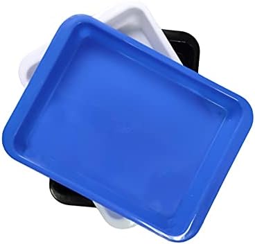 TEYOUYI Hedgehog Litter Box, 3 Pcs Hedgehog Litter Boxes Tray, Plastic Pet Toilet, Small Animal Litter Tray Corner for Guinea Pig Hamster Pig Rabbit Pee (3 Color)