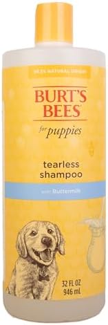 BURT'S BEES FOR PETS Tearless Puppy Shampoo, Buttermilk, 32 Fl Oz