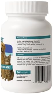1TDC Dental & Joint Health Softgel Supplement for Dogs & Cats, Supports Oral Health, Stamina, Mobility, Muscle Strength & Recovery, Maintains Skin & Coat Health of Pets (30 Soft Gels)