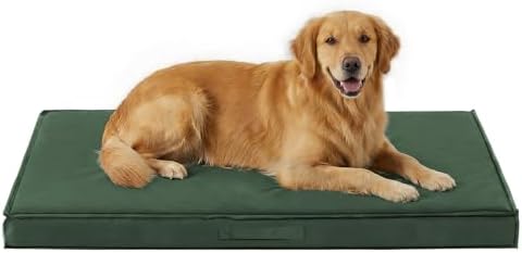 Outdoor Dog Bed Extra Large Sized Dog, Waterproof, 44x32x3.5 Inch