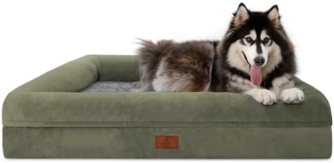 XL Orthopedic Waterproof Dog Bed for Extra Large Size Dogs