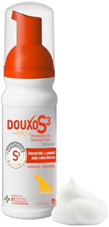 Douxo S3 PYO Medicated Dog Mousse - Bacterial & Yeast Infection Treatment