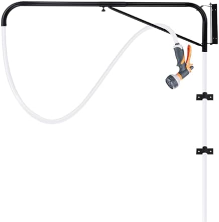 Hose Boom,180 Swivel Horse Boom Arm Standard Garden Hose,Hose Not Included