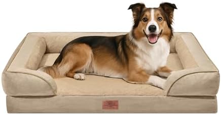 Comfort Expression Waterproof Orthopedic Dog Beds for Large Sized Dog