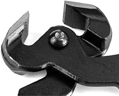 QWORK Hoof Nipper, 14" Heavy Duty Farrier Nippers with Plastic Grip, 1 Pack