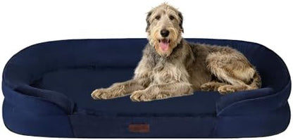 Orthopedic Waterproof XXX-Large Dog Bed Sofa, Gel Memory Foam, 53"