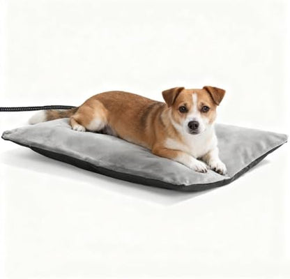 Outdoor Heating Pad for Dog，Heating Pet Bed for Small, Medium, Large and Dogs/Cats - Auto Temperature Control Outdoor Heated Pet Pad. (XL -28 x 16 inch)
