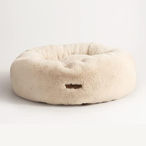 UnHide Floof Pet Bed, Extra Soft Dog Bed with Removable Faux Fur Cover