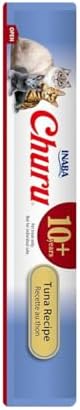 INABA Churu Senior Lickable Cat Treats, Tuna, 24ct