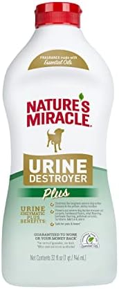 Nature's Miracle Dog Urine Destroyer Plus, Enzymatic Cleaner, 32 oz