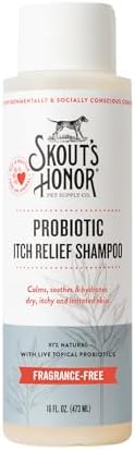 SKOUT'S HONOR Probiotic Itch Relief Shampoo for Dogs, 16 oz