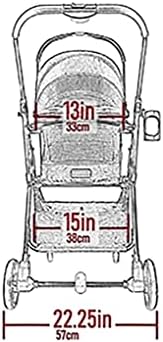 Pet Gear 3-in-1 Travel System View 360 Stroller, Flowering Fields