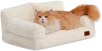Hollypet Small Dog Large Cat Bed Puppy Couch Beds for Pets up to 25 lbs