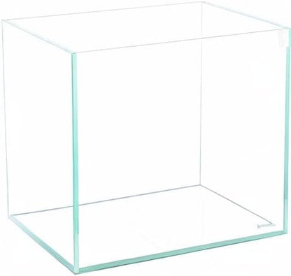 Allcolor Ultra Clear Rimless Aquarium Tank 6-60 gallons Low Iron Glass (7Gal - Top Glass Canopy)
