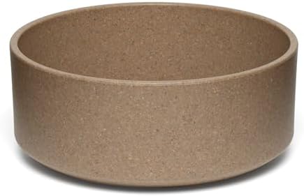 Loving Pets - Dolce Bamboo - Eco-Friendly Pet Bowls & Dishes for Dog, Cats, Puppy Food and Water Dish -Sustainable and Dishwasher Safe, Made with Real Bamboo (Large, Coffee-Brown)