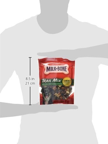 Milk-Bone Trail Mix, Crunchy & Chewy Dog Treats, 6 Bags