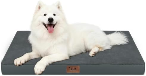 Large Waterproof Orthopedic Dog Bed with Egg Crate Foam