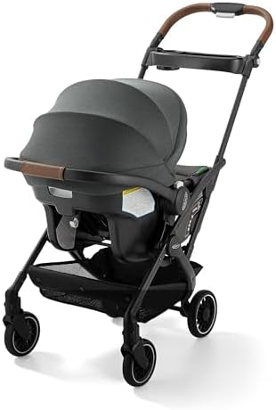 Graco® Gomax Next Gen Travel System, Car Seat Stroller Combo, Rear Facing Infant Car Seat, Compact Stroller for Travel