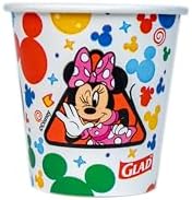 Glad for Kids Disney Mickey and Friends Mini Paper Cups, 3 Oz, 100 Count