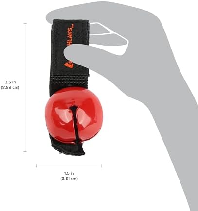 Coghlan's Magnetic Bear Bell with Silencer - Hiking Safety Gear for Wildlife Alert