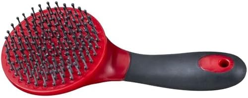Tough1 Great Grips Mane & Tail Brush - Red