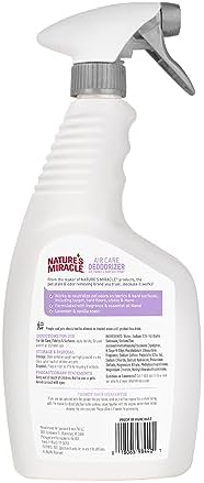 Nature's Miracle Air Care Spray for Multiple Surfaces, 24 oz