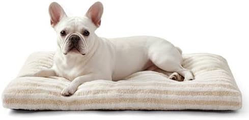 FURTIME Washable Small Dog Bed, Deluxe Dog Crate Beds